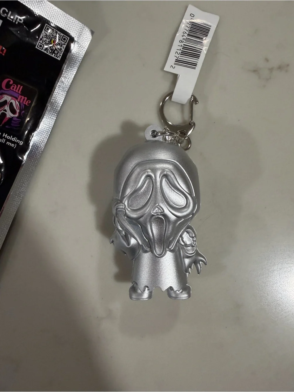 NWT Exclusive B Ghostface Bagclip